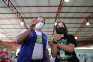 Nova opção: Centro de Convivência Magdalena Arce Daou é um dos postos do Vacina Amazonas nesta sexta e sábado
