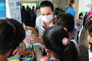 Educação em saúde: FVS-RCP intensifica ações das Brigadas contra o Aedes aegypti em escolas estaduais