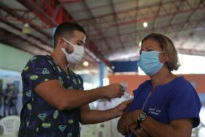 Vacina Amazonas: 21ª edição do mutirão aplica 30 mil doses em dois dias
