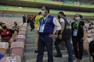 SES-AM reforça fiscalização para cumprimento de protocolos sanitários durante jogo entre Brasil e Uruguai