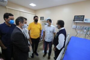 Wilson Lima inaugura leitos de UTI em Parintins, primeiro município do interior a ter serviços especializados