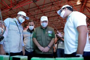Ao lado do ministro da Saúde, Wilson Lima destaca trabalho de profissionais do Amazonas no combate à malária