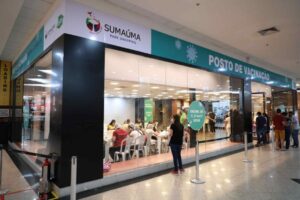 Vacina Amazonas: mais de 3 mil doses foram aplicadas no terceiro dia de ação nos shoppings de Manaus