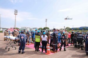 Ministério da Saúde realiza simulação de Incidente com Múltiplas Vítimas (IMV) em Manaus