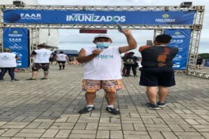 Paciente reabilitado pelo RespirAR participa pela primeira vez de corrida de rua no Amazonas
