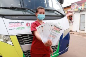 Dezembro Vermelho: testagem itinerante é realizada no município de Iranduba