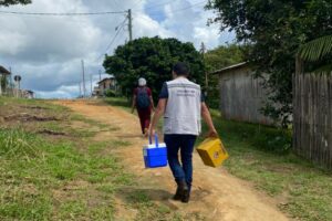 Governo do Amazonas fortalece ações de ampliação da cobertura vacinal contra Covid-19 no interior do estado