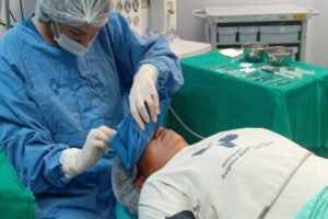 Opera+: Hospital Delphina Aziz dá início à realização da cirurgia de catarata