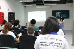 Bolsistas do PAIC na FVS-RCP apresentam parcial de estudos desenvolvidas sobre Vigilância em Saúde da Covid-19