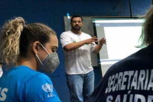 Referência em reabilitação pós-Covid-19, RespirAR recebe visita da Organização Pan-Americana da Saúde