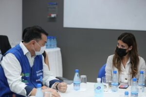 Governo do Amazonas recepciona diretora da OMS em visita ao Hospital Delphina Aziz