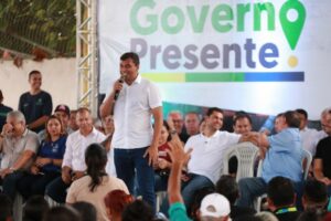 Wilson Lima apresenta projeto do Hospital Regional de Manacapuru, com 175 leitos, que começa a ser construído