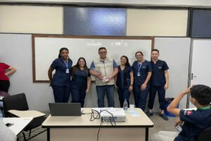 FVS participa da 1ª Semana de Enfermagem de Atalaia do Norte abordando quadro epidemiológico da Covid-19