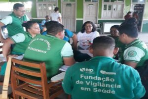 FVS-RCP capacita agentes de endemias de Iranduba para aprimorar identificação de criadouros de dengue