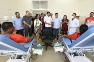 Governador Wilson Lima inaugura primeira unidade descentralizada do Hemoam em Coari