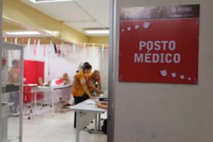 SES-AM realiza 159 atendimentos em estrutura de saúde no 2º dia do Festival Folclórico de Parintins