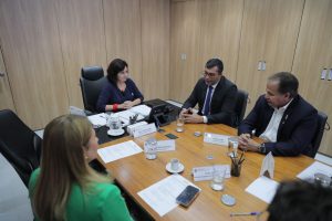 Em reunião com Wilson Lima, ministra da Saúde anuncia que campanha de vacinação contra Influenza 2024 será antecipada no Amazonas