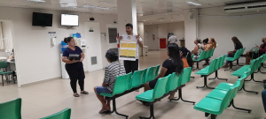 Julho Amarelo: Policlínica Gilberto Mestrinho faz testagens e campanha de sensibilização sobre os vírus da Hepatite