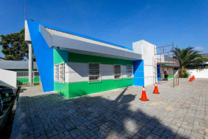 Governador em exercício Tadeu de Souza vistoria reforma do Caic do Alvorada, que terá agendamento online e atendimentos ampliados