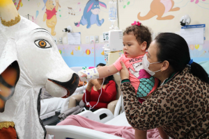 “Hemoboi” leva Festival Folclórico de Parintins a pacientes internados no Hemoam