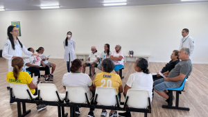 Dia Nacional da Saúde: Caimi Dr. André Araújo promove atividades aos usuários dos projetos “AtivaMente” e “RespirAr”