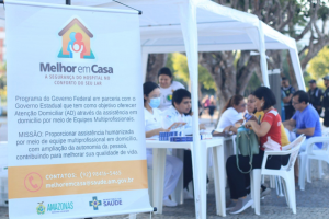 SES-AM realiza atividade alusiva ao dia nacional da Saúde na Ponta Negra