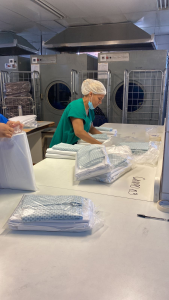 HPS 28 de Agosto inicia padronização de enxoval hospitalar para reduzir riscos de infecção