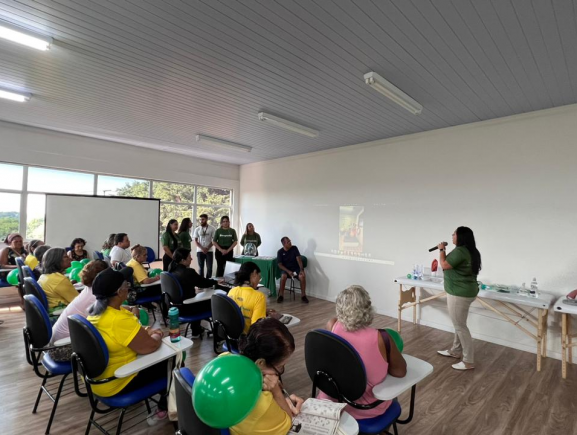 Caimi André Araújo promove atividade referente ao Dia do Pulmão