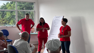 CAIMI André Araújo promove palestra sobre prevenção e combate à AIDS