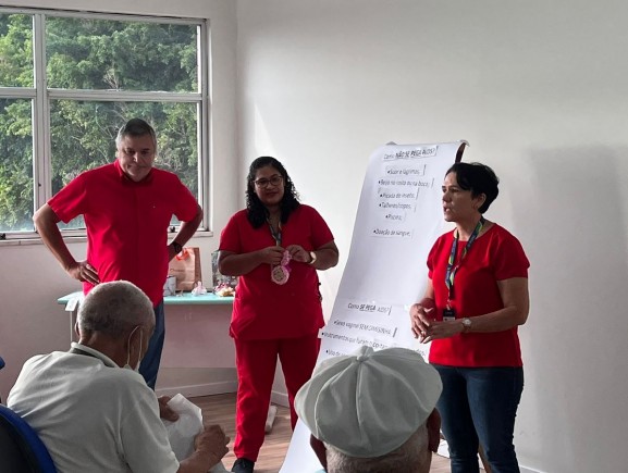 CAIMI André Araújo promove palestra sobre prevenção e combate à AIDS