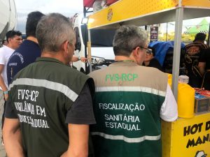 FVS-RCP atua em monitoramento de segurança sanitária durante partida entre Vasco e Audax