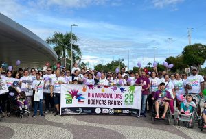 Saúde: Caminhada e orientações marcam ação de conscientização sobre doenças raras no Amazonas