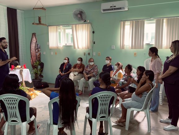 SES-AM realiza ação para gestantes indígenas em Parintins
