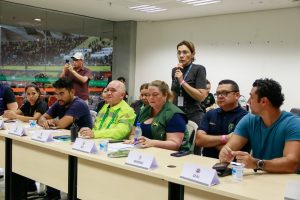 SES-AM instala postos e realiza atendimentos durante a partida entre Amazonas FC e Flamengo