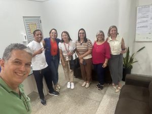 Com membros do Ministério da Saúde, SES-AM visita unidades de Tefé