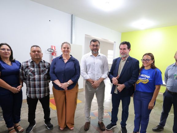 Governador Wilson Lima vistoria instalações do Caic TEA José Contente, voltado para crianças com o Transtorno do Espectro Autista