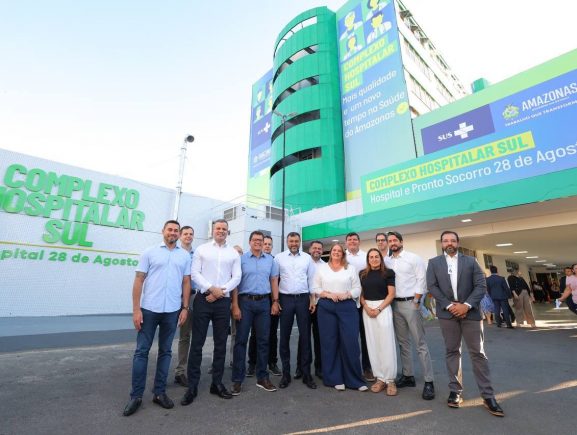 Governador Wilson Lima entrega novo pronto atendimento e serviço de ressonância 24 horas do Complexo Hospitalar Sul