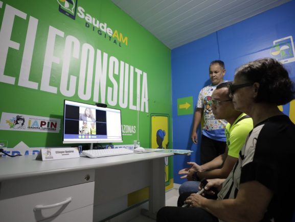 Governador Wilson Lima inaugura serviço de Telessaúde em Parintins e amplia rede de saúde digital no Baixo Amazonas