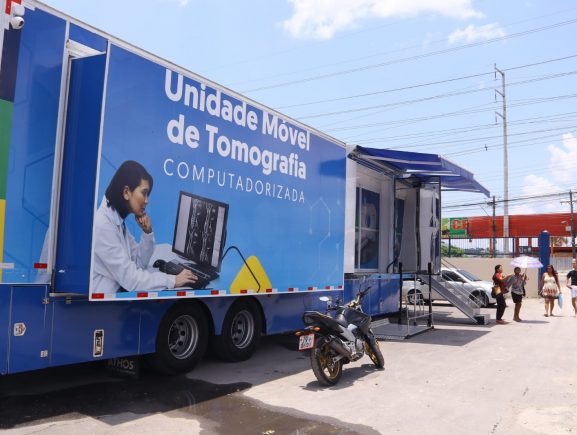 Em Manacapuru, Carreta da Tomografia da SES-AM inicia ação no interior