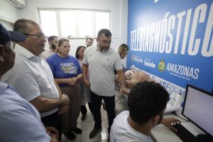 Governador Wilson Lima leva Telessaúde a Codajás e serviço chega a 72 salas em todo o estado