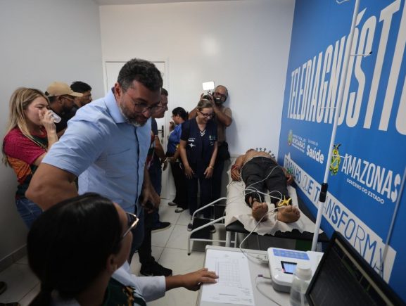 Governador Wilson Lima inaugura Telessaúde em Novo Airão e amplia ações de saúde e inclusão