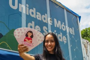 SES-AM promove ação sobre saúde mental e prevenção ao câncer de mama na Vila Olímpica