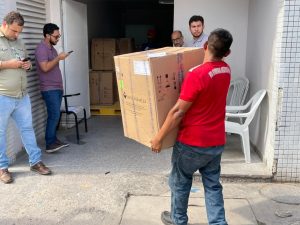 Complexo Hospitalar Sul recebe equipamentos de ponta para o 28 de Agosto e Instituto Dona Lindu