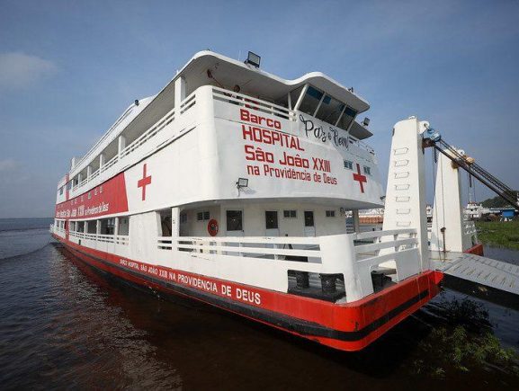 Barco Hospital inicia atendimentos de saúde em Caapiranga, de 5 a 10 de dezembro