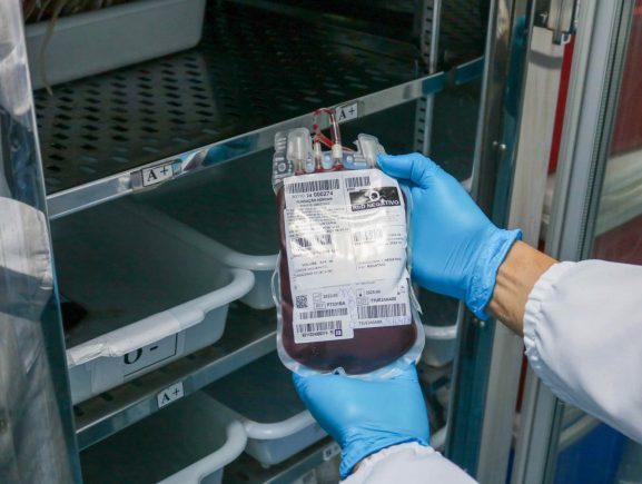 Estoque de sangue registra déficit de 40% na semana que antecede o Natal