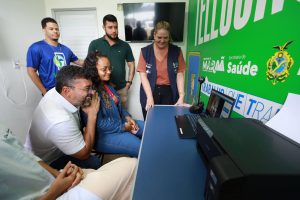 Governador Wilson Lima inaugura Telessaúde no Médio Solimões e amplia ações de saúde no interior