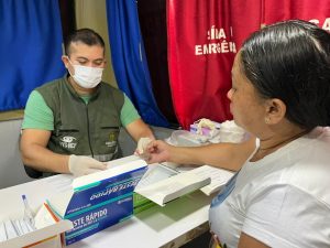 Governo Presente 2026: FVS-RCP reforça ações de testagem e prevenção às ISTs