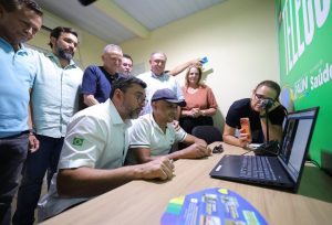 Governador Wilson Lima inaugura telessalas na Calha do Purus e reforça atendimento no interior