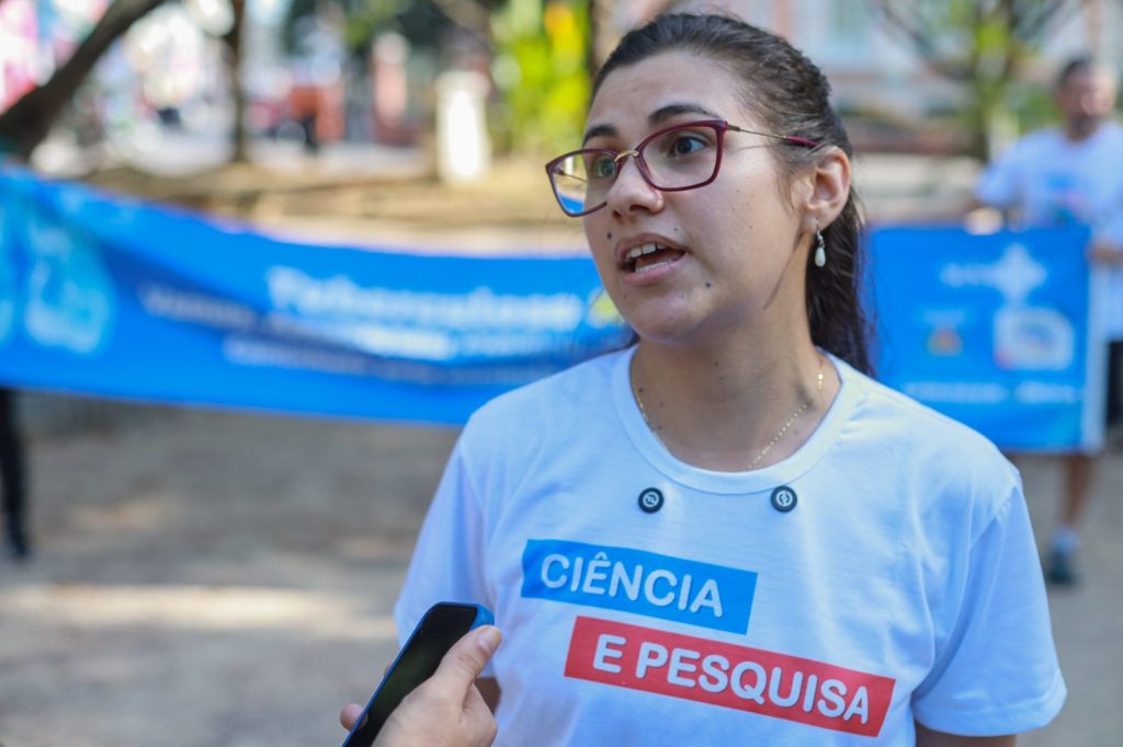 Caminhada Dia Mundial de Combate a Tuberculose FVS RCP Mariana Brasil Foto Tiago Correa