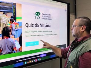 Quizzes educativos da FVS-RCP ampliam informação sobre malária ao público